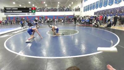 120 lbs Semifinal - Nash Larsen, Coeur D Alene vs Justus Peregrina, Coeur D Alene