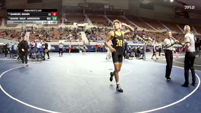 150-D1 Cons. Round 1 - Logan Lines, Gila Ridge High School vs Matthew Green, Basha High School