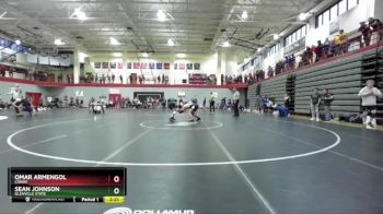 141 lbs Champ. Round 2 - Sean Johnson, Glenville State vs Omar Armengol, Coker