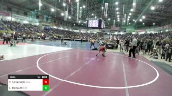 55 lbs Round Of 16 - Colter Ferrendelli, Ranch Hand Wrestling vs EmmaJay Thibault, Bear Creek Jr. Wrestling