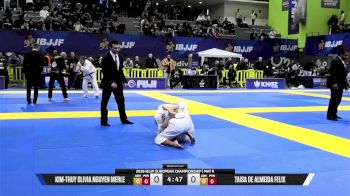 Taisa De Almeida Felix vs Kim-Thuy Olivia Nguyen Merle 2026 European Jiu-Jitsu IBJJF Championship