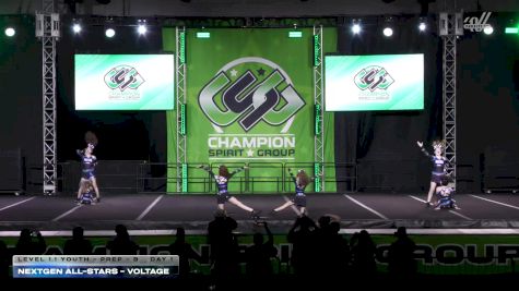 NextGen All-Stars - Voltage [2026 L1.1 Youth - PREP - B Day 1] 2026 CSG Grand Nationals