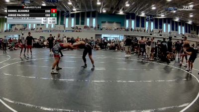 150 lbs Round 3 (4 Team) - Jorge Pacheco, KONG HS vs Daniel Alvarez, Cowboy WC