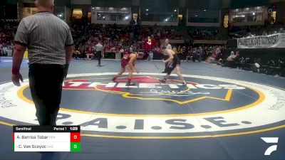 126-4A/3A Semifinal - Cooper Van Scoyoc, Oakdale vs Acxel Barrios Tobar, Paint Branch