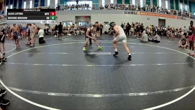 155 lbs Round 5 (6 Team) - Boone Brown, Misfits United vs Jack Litten, MF Purge Elite