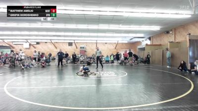 78 lbs 3rd Place - Matthew Amelio, North Coldwell vs Griifin Doroshenko, Springbrook