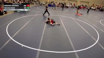 Elementary - 215 lbs Jaithan Martinez, Northfield vs Blake Hiatt, St Francis