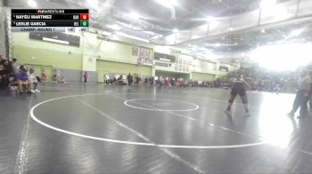 145 lbs Champ. Round 1 - Leslie Garcia, BELL vs Nayeli Martinez, BANNING