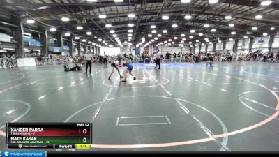 88 lbs Rd# 1 9:00am Friday - Xander Parra, Terps Xtreme vs Nate Kasak, Mid-Atlantic AllStars