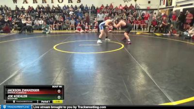 220 lbs Cons. Semi - Joe Koehler, Rockford vs Jackson Zwanziger, Nashua-Plainfield