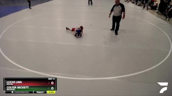 50 lbs Quarterfinal - Colter Beckett, Brainerd vs Lucas Linn, Rocori