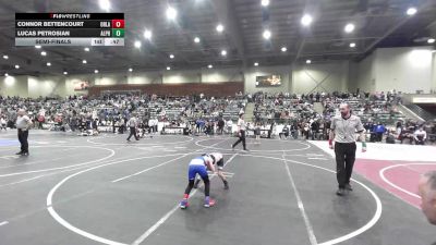 62 lbs Semifinal - Connor Bettencourt, Orland WC vs Lucas Petrosian, Alpha Dawg