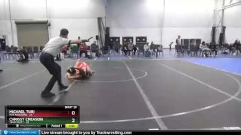130 lbs Round 7 (8 Team) - Chrissy Creason, Team Shutt vs Michael Turi, Mat Assassins