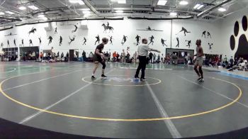 141 lbs Quarterfinal - Lamar Freeman, Unattached vs Cole Reitz, Unattached