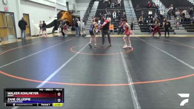 14U-3 lbs Rr1 - Walker Kohlmeyer, NEIWC vs Zane Gillespie, Ellsworth RTC