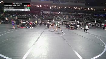 105 lbs Quarterfinal - Alexandra Doblado, Morris Hills Wrestling Club vs Ciara Cullen, Hazlet Hawks