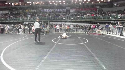 100 lbs Consi Of 8 #1 - Jake Baginski, Montville vs Carson Delancey, New Milford
