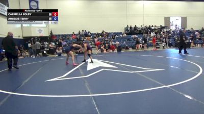 138 lbs Cons. Round 4 - Carmella Foley, Unattached vs Ahlexis Terry, Unattached
