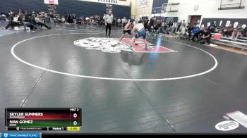 157 lbs Cons. Round 5 - Skyler Summers, Ellensburg vs Ivan Gomez, Davis