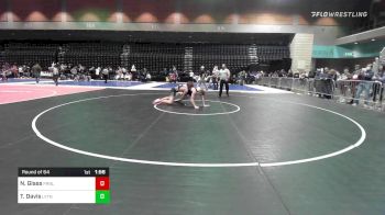 182 lbs Round Of 64 - Nicholas Glass, Fernley vs Tyler Davis, Layton