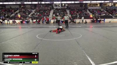 110 lbs Cons. Semi - Kortney Akpan, Maize vs Cooper Wogomon, Con-Kids