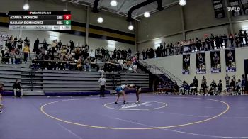 100 lbs Semis & 1st Wb (8 Team) - Azaria Jackson, Carrollton vs Nalialy Dominguez, McEachern