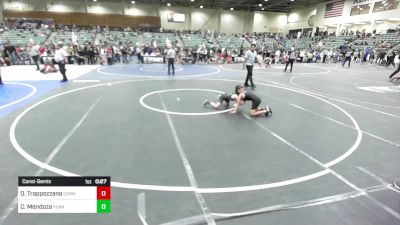 78 lbs Consolation - Oscar Trappozzano, Corning Sharks vs Carlos Mendoza, Yuba Sutter Combat