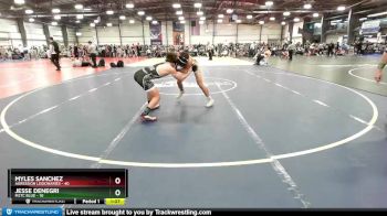 120 lbs Rd# 9- 2:15pm Saturday Final Pool - Myles Sanchez, Agression Legionaries vs Jesse Denegri, M2TC Blue