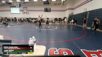 132 lbs 7th Place Match - Lexie Renns, Prosper (Girls) vs Emma Engelking, Comal Smithson Valley (Girls)
