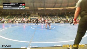 84 lbs Final - Izabella Morikawa, Flow Academy Hawaii vs Jentry Lyden, South Central Punisher Wrestling Club