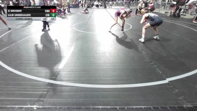 80 lbs Consolation - G Wehner, Toms River vs Lilie Umbehauer, Seneca