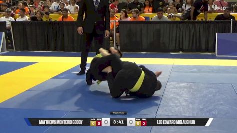 Leo Edward McLaughlin vs Matthews Monteiro Godoy 2025 Pan Kids Jiu-Jitsu IBJJF Championship