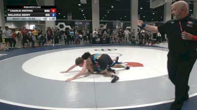 79 kg Champ. Rd Of 128 - Charlie Herting, Western Colorado Wrestling Club vs Malahkai Berry, Nevada