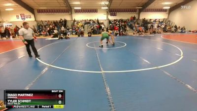 175A Quarterfinal - Diago Martinez, Sheridan vs Tyler Schmidt, Kelly Walsh