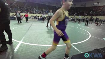 85 lbs Consi Of 8 #2 - Gage Hines, Vian Wrestling Club vs Jordan McCormack, Mojo Grappling Academy