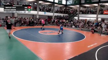 138-151 lbs Round 5 - Bentley Colp, Herrin Tiger Wrestling vs Nathan Simons, Saber WC
