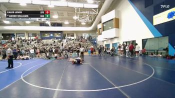 138 lbs Champ. Round 3 - Caleb Lewis, Spanish Fork vs Asher Williams, American Leadership Academy - Gilbert North