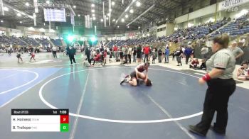 144 lbs Semifinal - Holden Hoiness, Team Montana vs Brogan Trollope, Pikes Peak Warriors