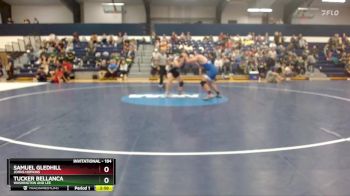 184 lbs Cons. Round 3 - Tucker Bellanca, Washington And Lee vs Samuel Gledhill, Johns Hopkins