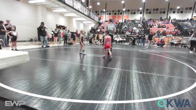 43 lbs Final - Benjamin Kroll, Raw Wrestling Club vs Riley Tarwater, Eufaula Ironheads Wrestling Club