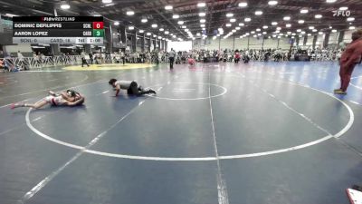 88 lbs Round 2 (10:30am Friday) - Aaron Lopez, Cali Red vs Dominic Defilippis, Scorpions