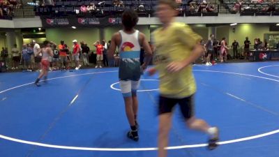 115 lbs Cons. Quarters - Santino Martinez, Izzy Style Wrestling vs Amari Jenkins, Pennsylvania