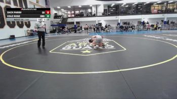 141 lbs Semifinal - Cole Rose, Case Western Reserve vs Zack Parisi, Chicago
