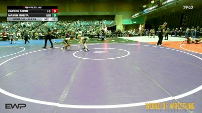 89 lbs Consi Of 8 #1 - Carson Smith, F-5 Grappling vs Mason Morita, Kahuku Wrestling Club