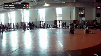 106 lbs 3rd Place Match - Jakob Thomas, Powhatan Youth Wrestling Club vs Jace Wright, Legend Wrestling Club