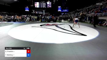 106 lbs Rnd Of 32 - Chase Franklin, Iowa vs Talon Belding, Nebraska