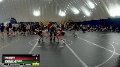 92 lbs Round 4 (8 Team) - Brennen Veverka, Neighborhood vs Jax Harris, Warrior RTC