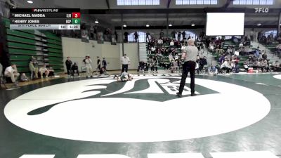132 lbs 5th Place Match - Henry Jones, Benedictine College Prep vs Michael Madda, St. John Bosco Academy