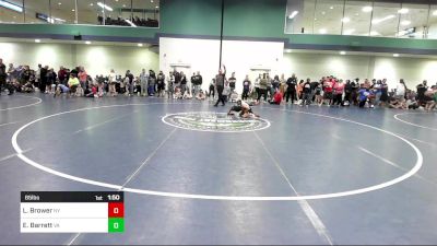 65 lbs Round Of 16 - Lincoln Brower, NY vs Eli Barrett, VA