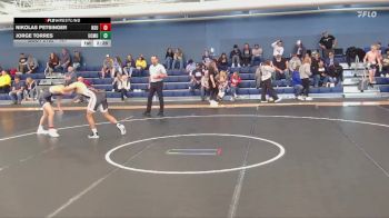 141 lbs Cons. Round 3 - Nikolas Petsinger, Northern State vs Jorge Torres, Colorado Mesa University